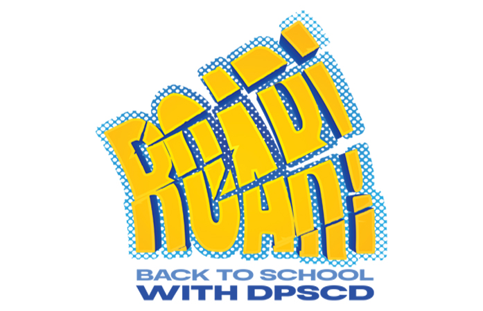  Logo with the words roar back to school with DPSCD